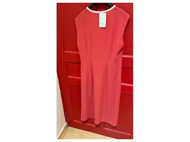 Agnès b. Vestidos Roja 