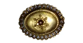 Autre Marque Alfileres y broches Dorado 