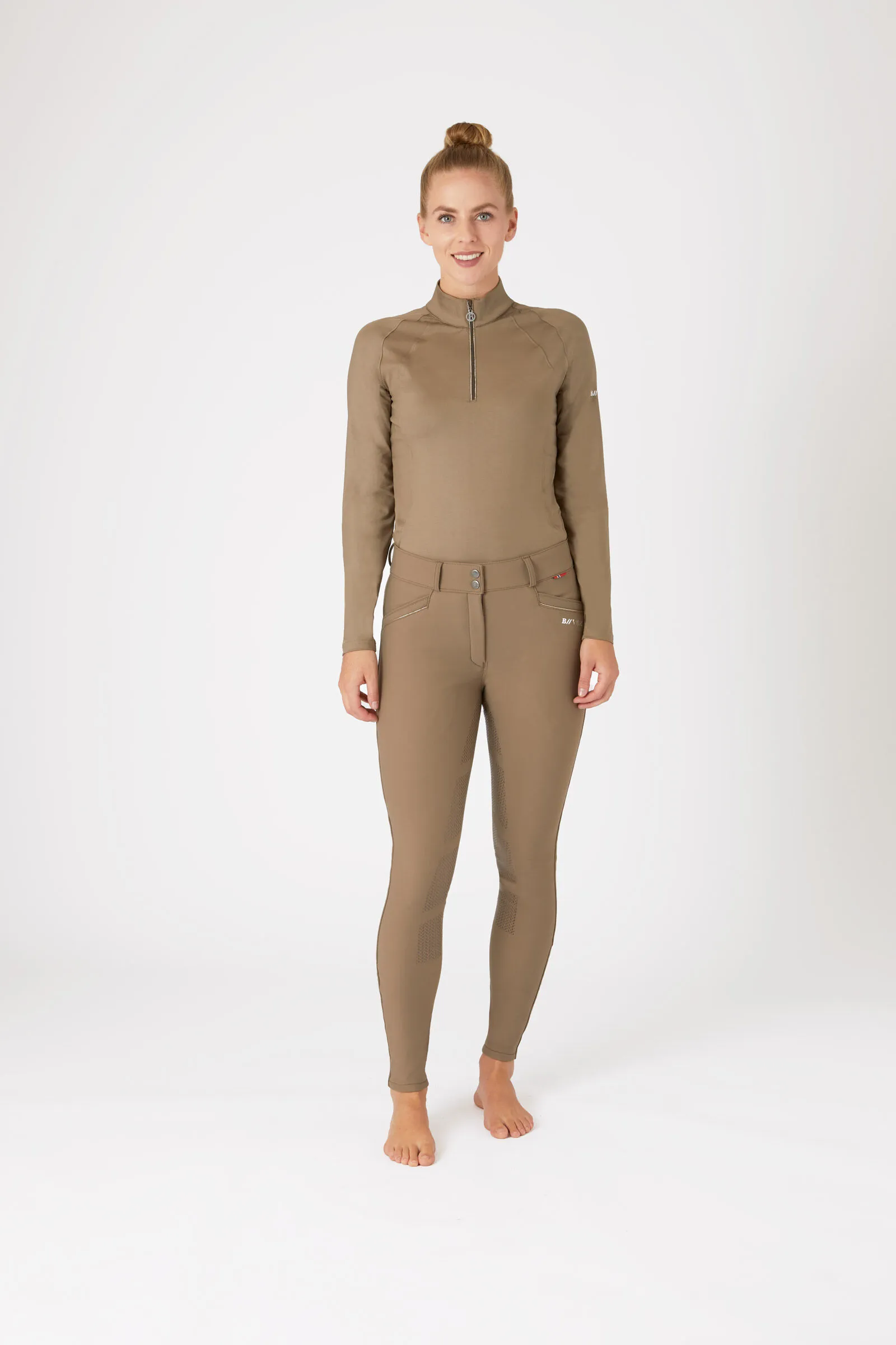 B Vertigo Pantalones de Montar Térmicos con Agarre completo para Mujer Patricia