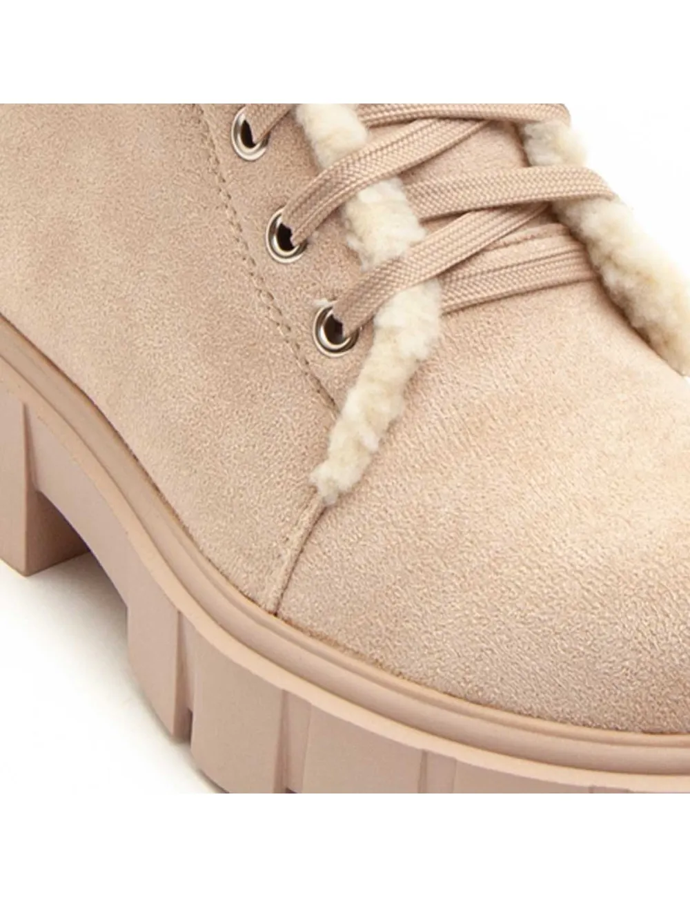 Botín Cómodo Para Mujer  Montevita  Botilan8  83677 Beige