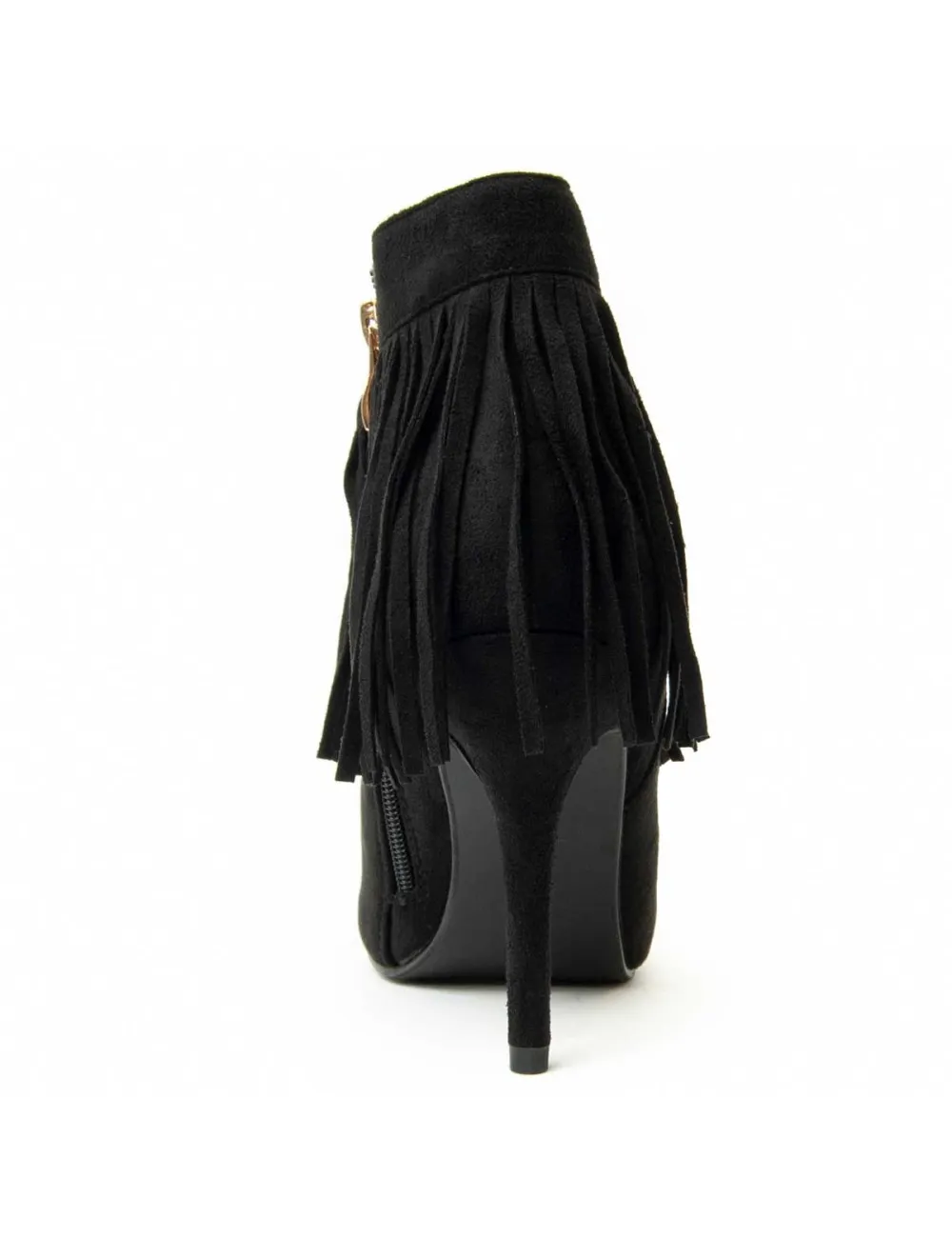 Botín Tacón Para Mujer.  Montevita  Bottivita13  93919 Negro