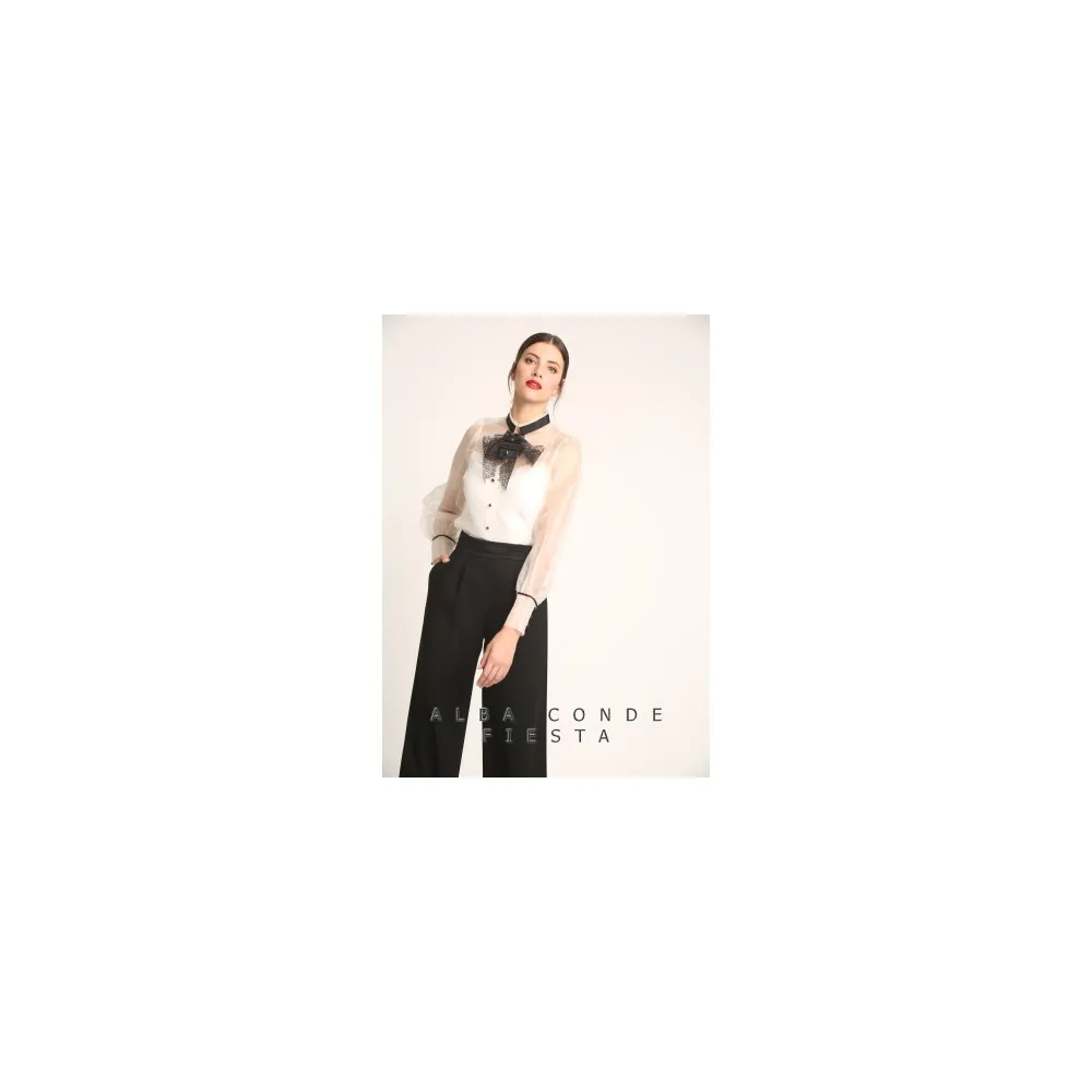 Camisa ALBA CONDE de organza