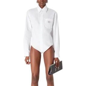 Camisa Body De Poplin. Coperni