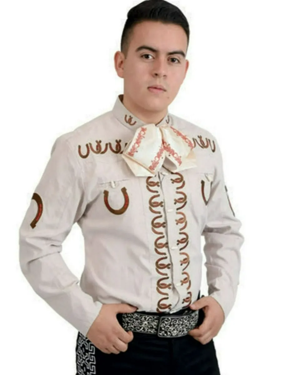 Camisa Charra Tradicional White Diamonds WD-824