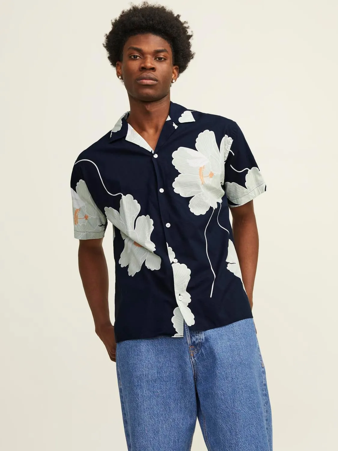 Camisa Corte relaxed | Azul oscuro | Jack & Jones®
