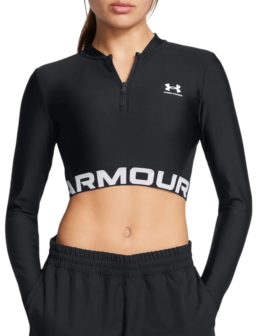 Camiseta de manga larga Under Armour HeatGear® Rib Shirt