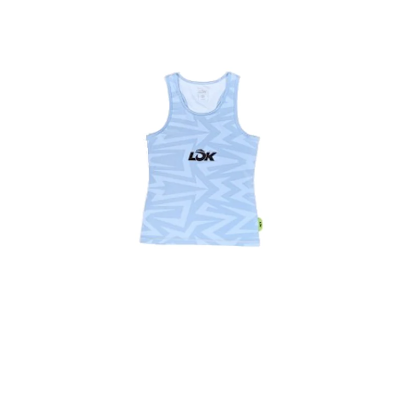 Camiseta Lok Woman Etnic Tank Azul Claro