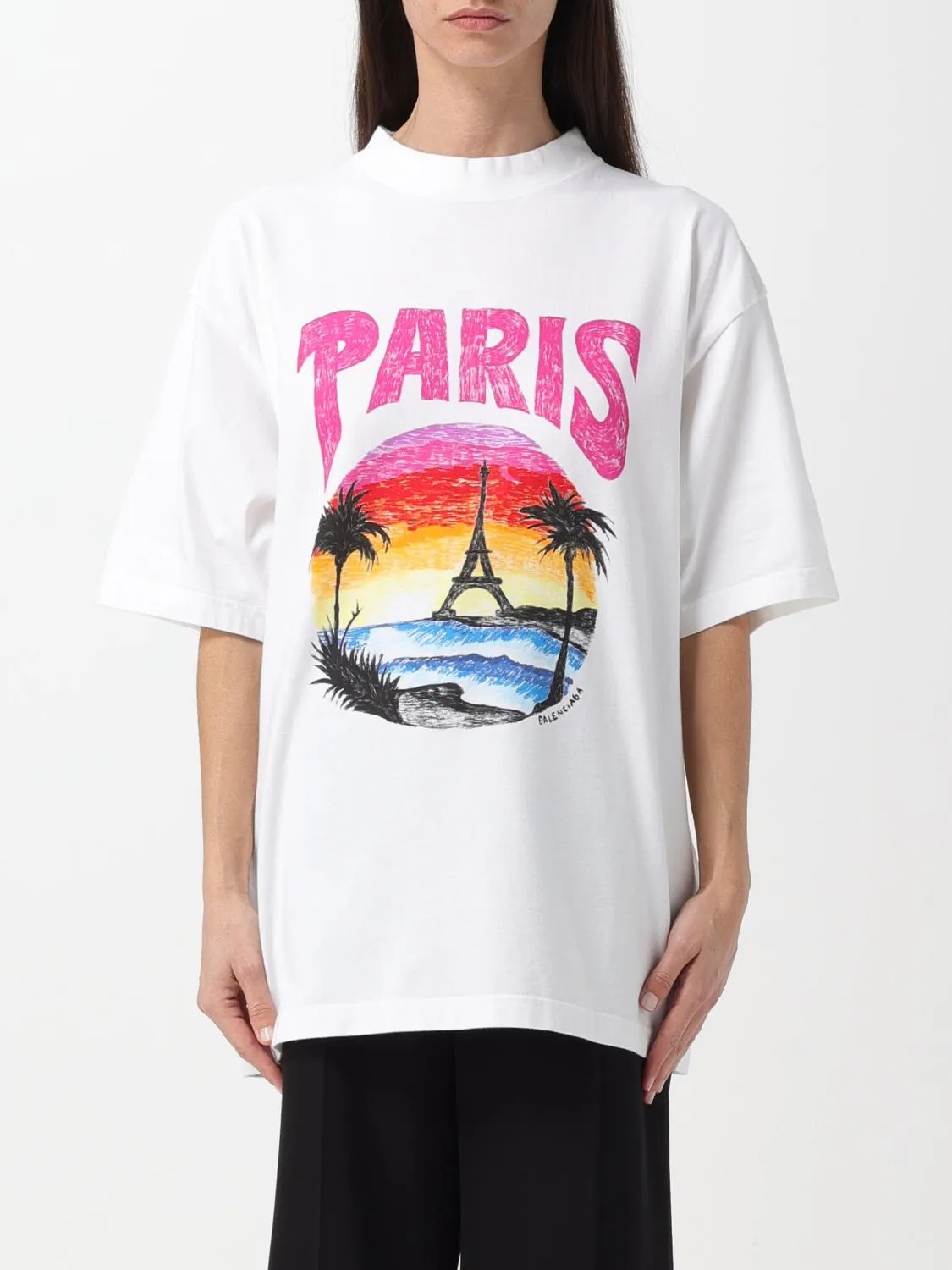 Camiseta mujer Balenciaga