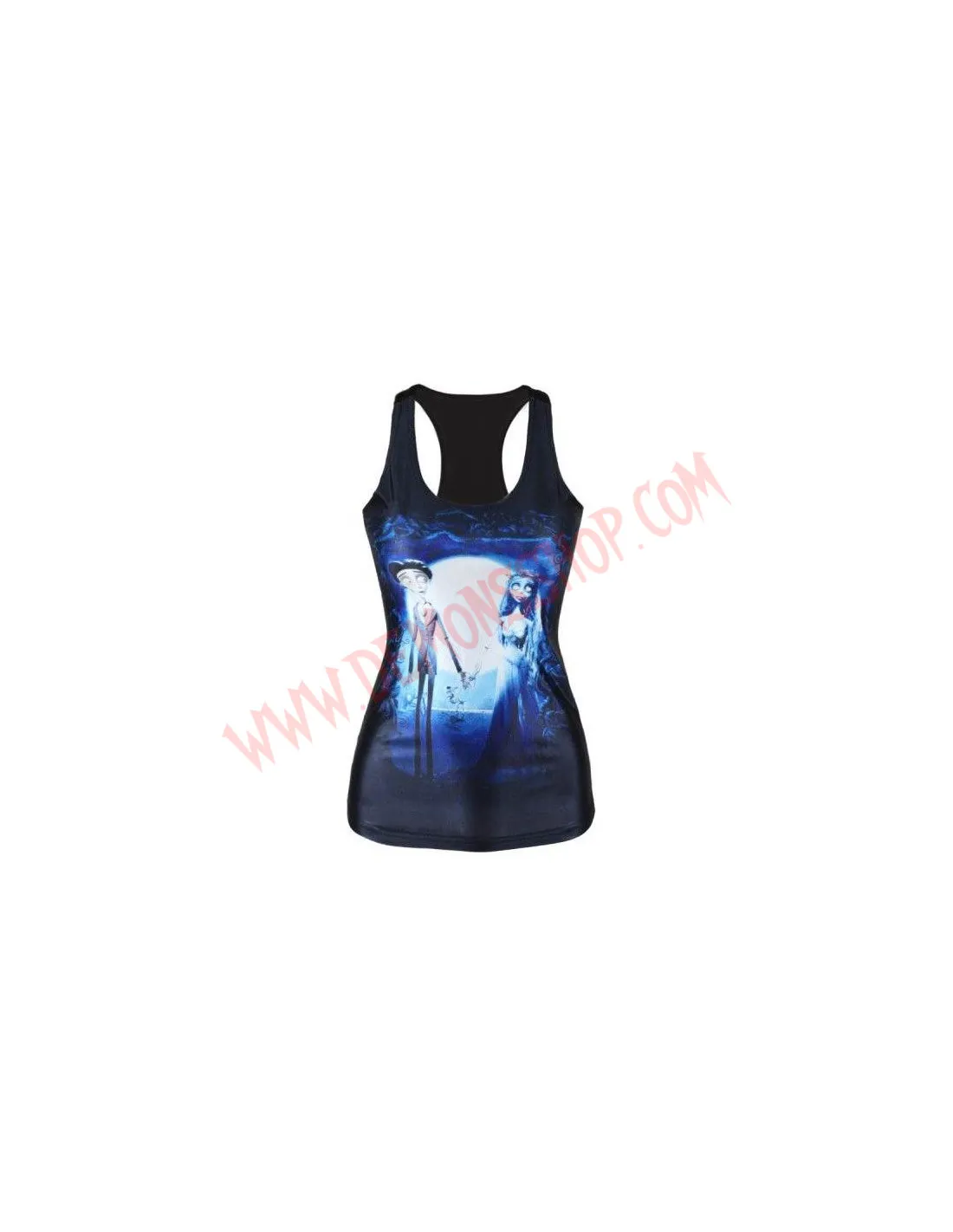 Camiseta Tirantes Novia Cadaver