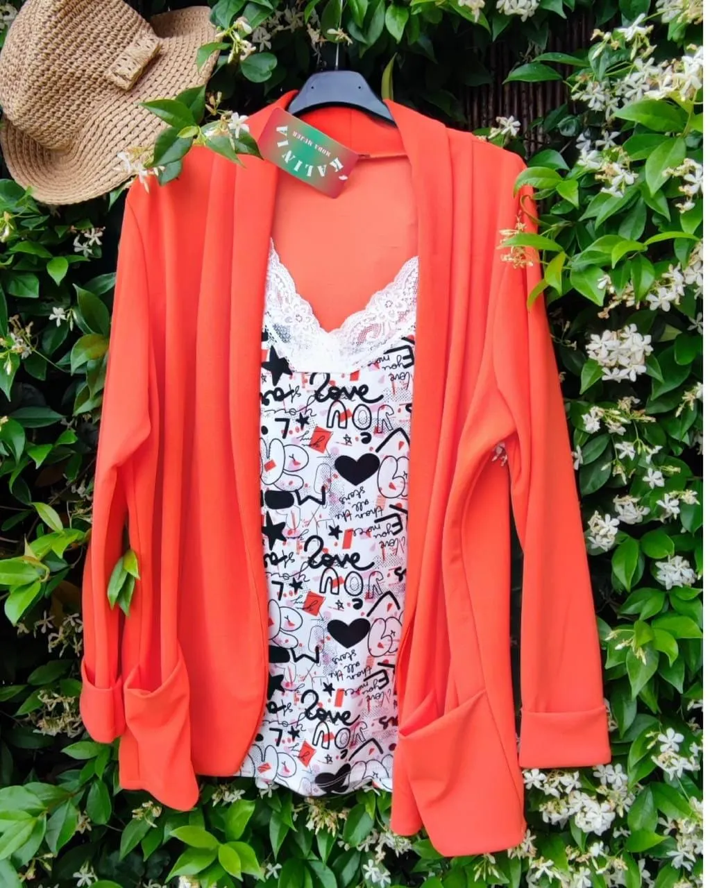 Chaqueta Blazer Mujer Talla Grande