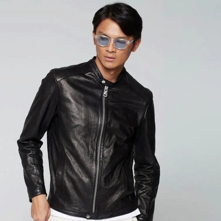 CHAQUETA DE CUERO KURT