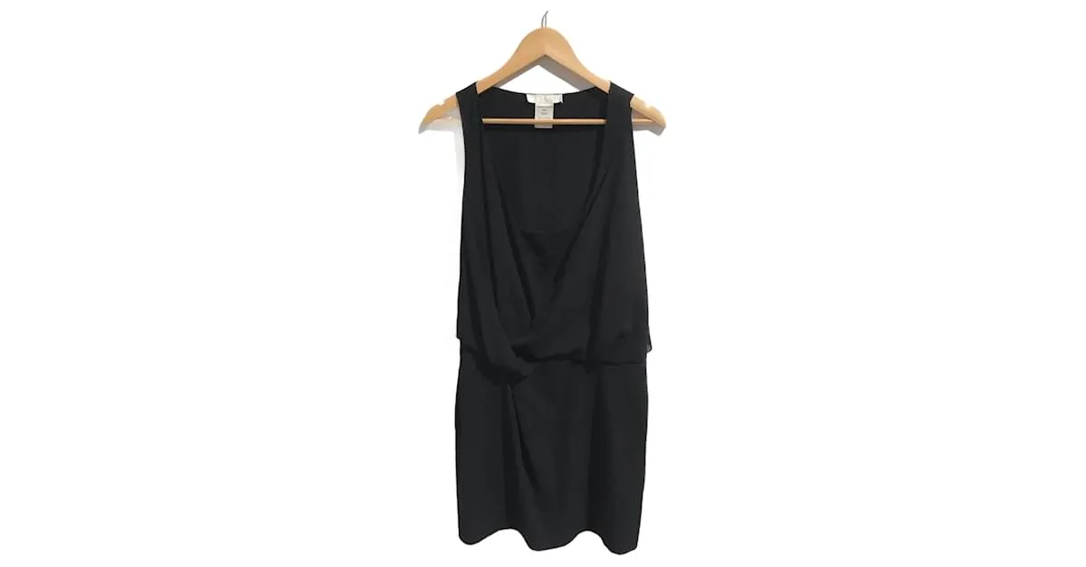 Chloé CHLOE Vestidos T.Lana M internacional Negro 