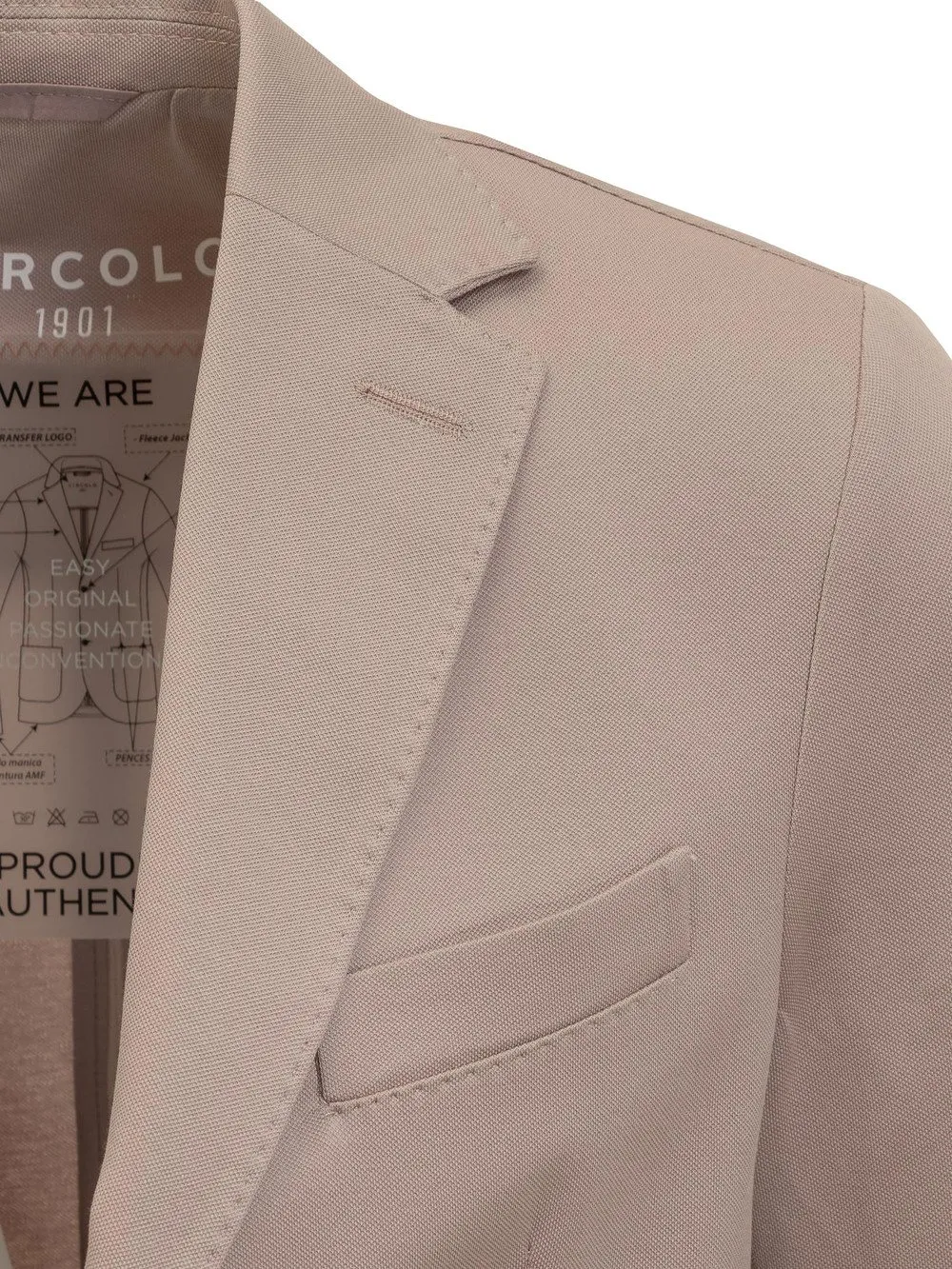 CIRCOLO Single-Breasted Blazer