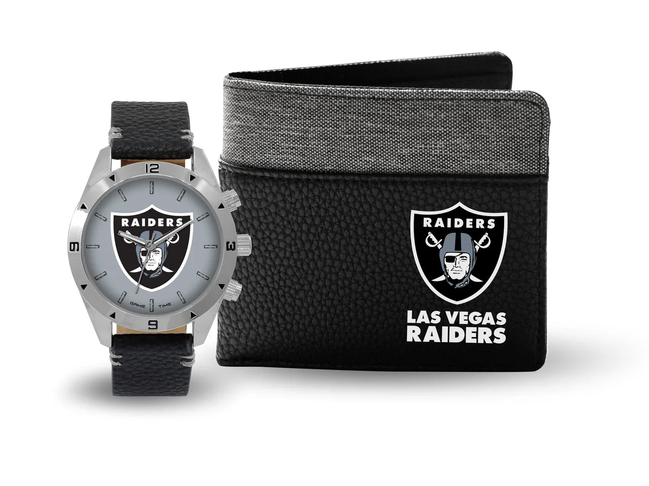 Combo Reloj Con Cartera Game Time Raiders
