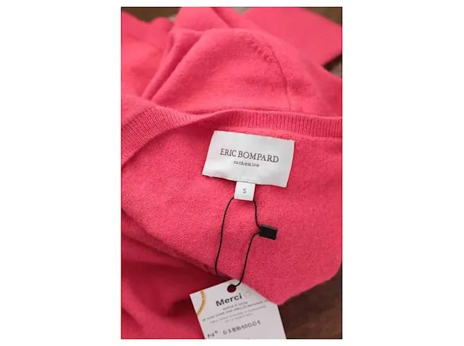 Eric Bompard punto de cachemira Rosa 