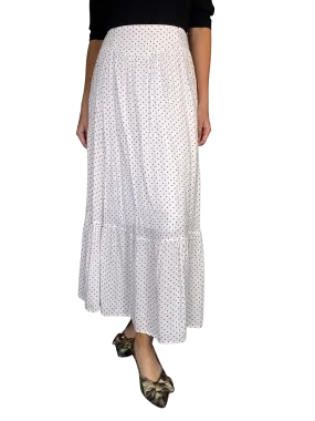 FREE PEOPLE Falda Maxi Lunares