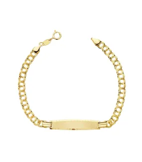 Gourmette Enfants Or 18 k Hongroise
