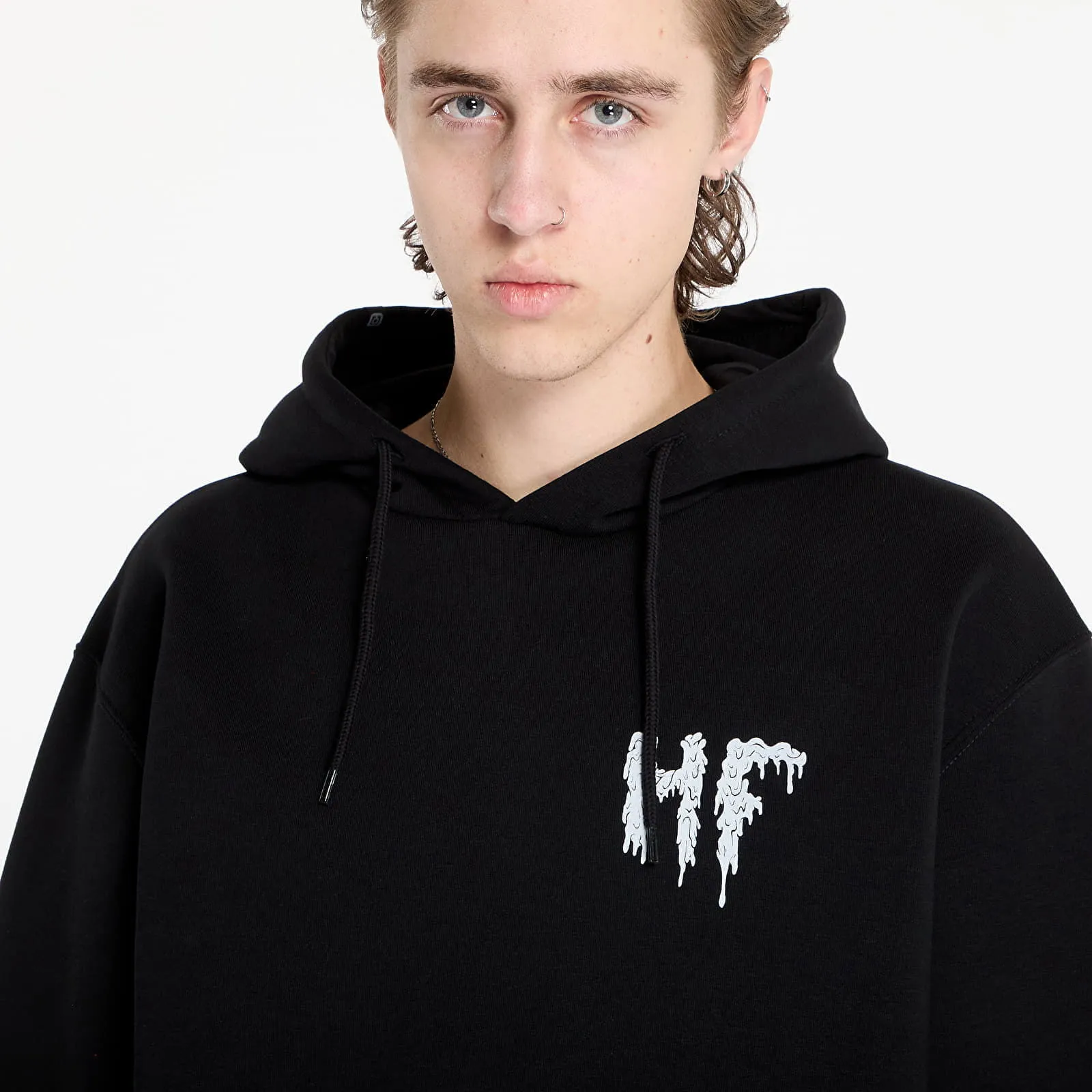 Horsefeathers Acid Bath Hoodie Black M