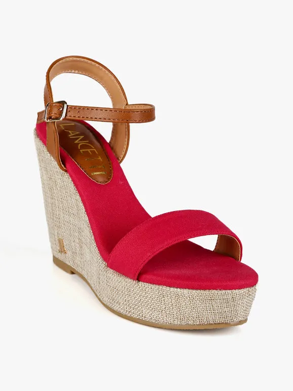 Lancetti Sandalias cuña para mujer