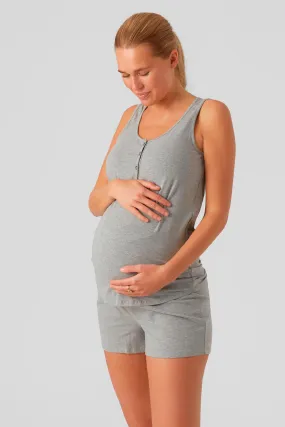 Mamalicious Pijama corto maternity de lactancia