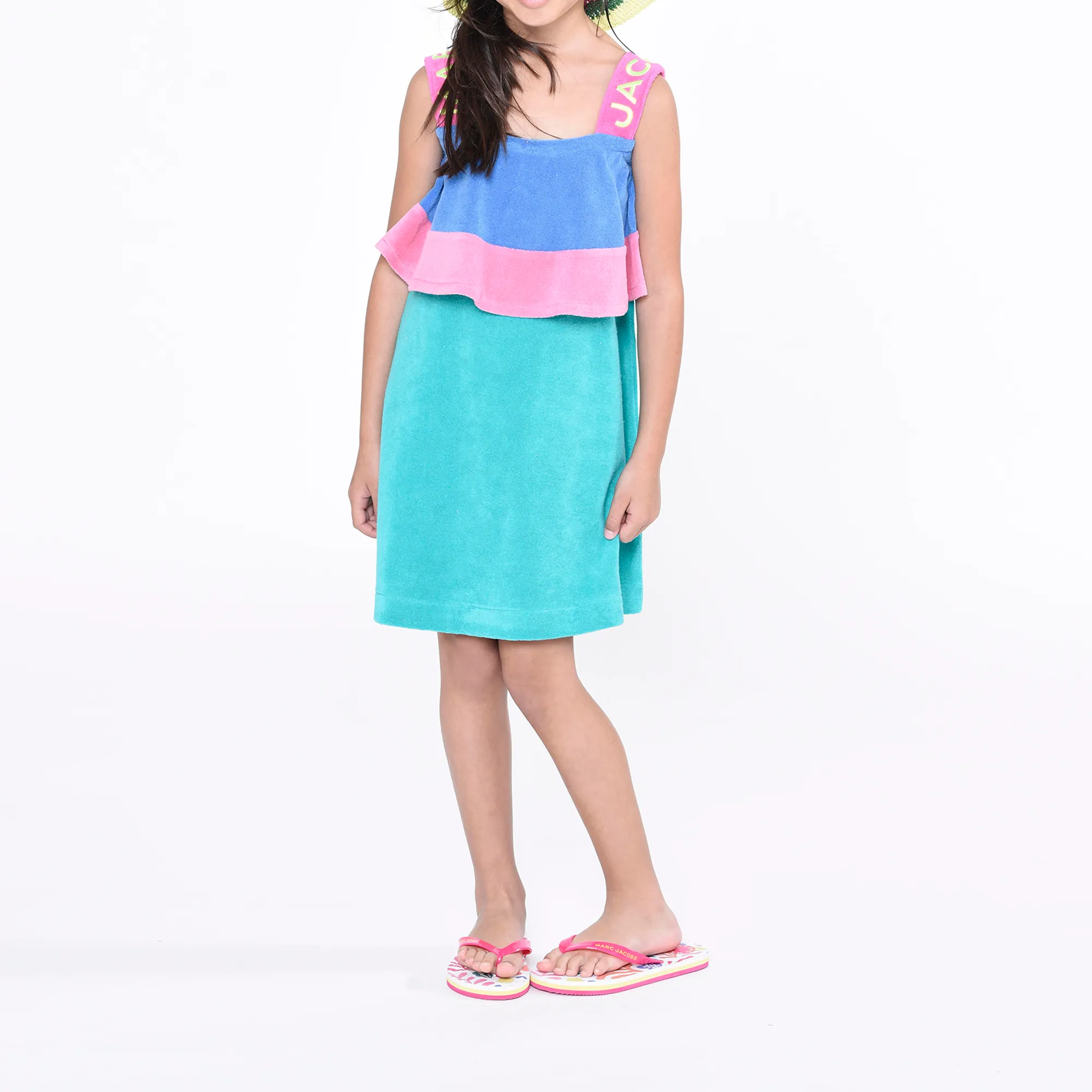 MARC JACOBS Vestido de felpa con tirantes