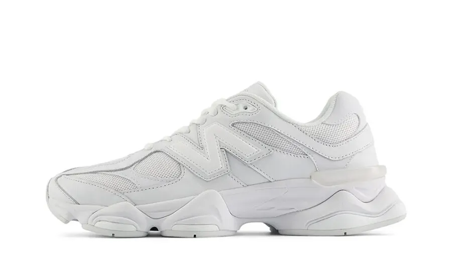 New Balance 9060 'Triple White'