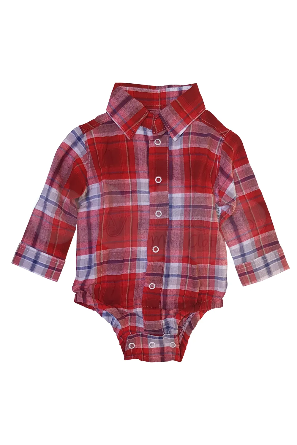 Paalero camisa Nio. Cuadros Rojos