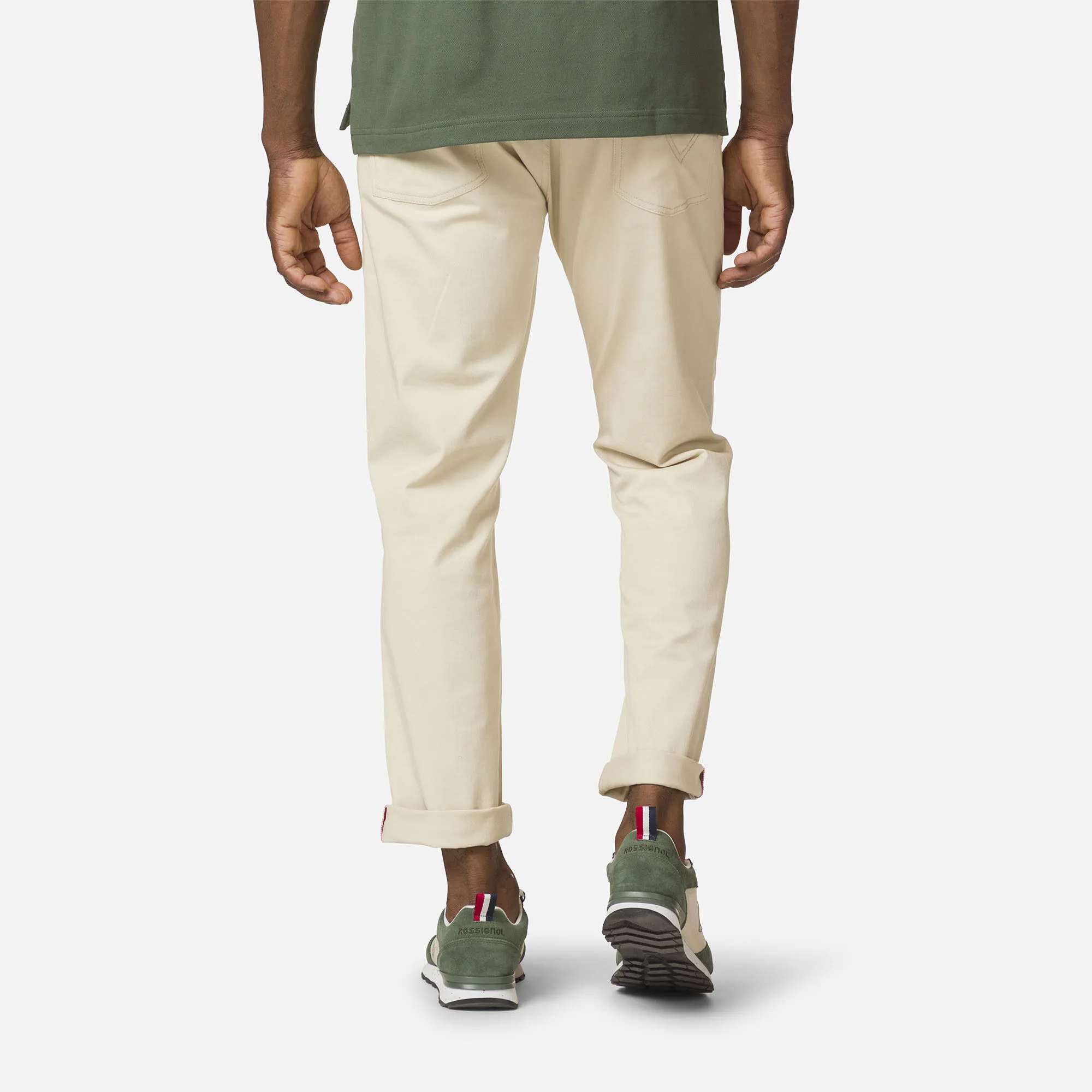 Pantalones de algodón orgánico para hombre