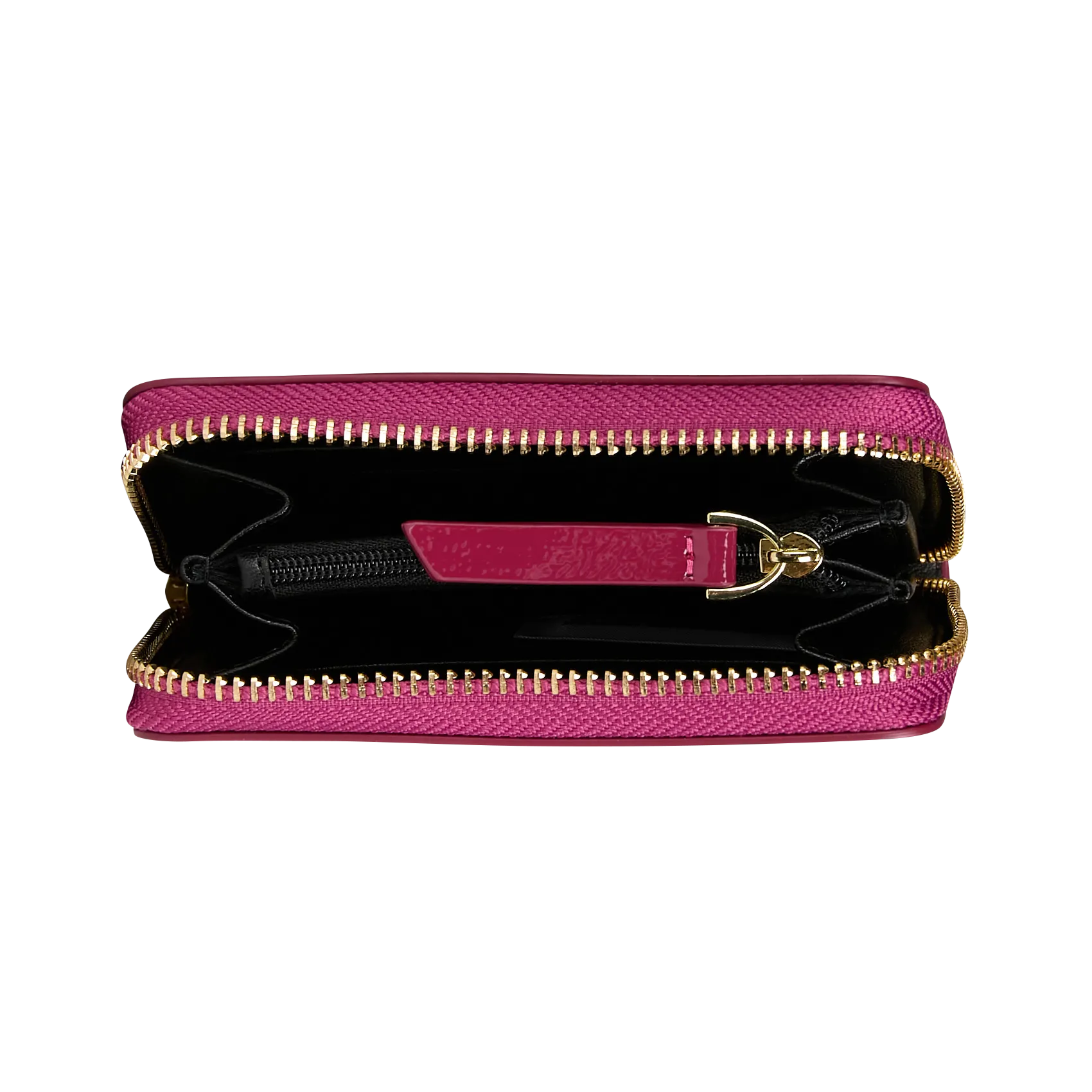 SAISON 1865 COMPAGNON MINI - Cartera compacta de charol en rosa