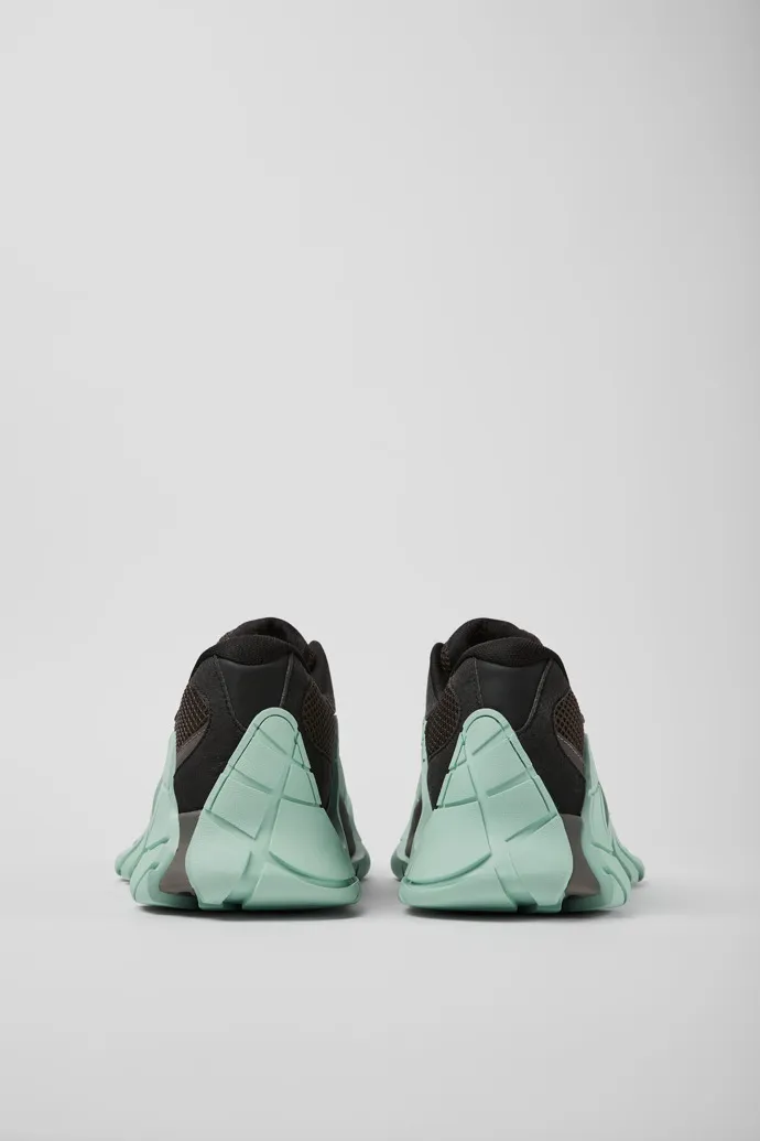 Tormenta Sneakers grises y verde claro