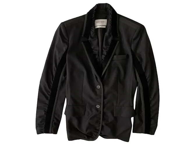 Yves Saint Laurent Americana vintage de YSL Negro 